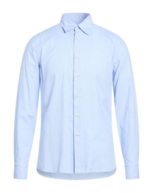 Tagliatore Blue Shirt for men