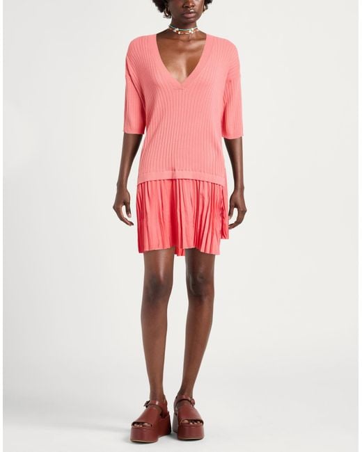 Twinset Pink Mini-Kleid