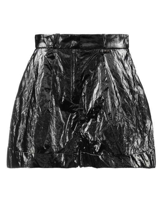 Elisabetta Franchi Black Shorts & Bermuda Shorts