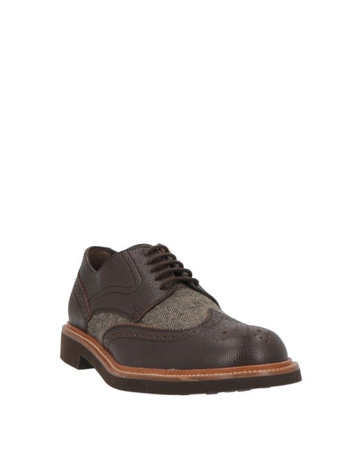 Stringate di Tod's in Brown da Uomo