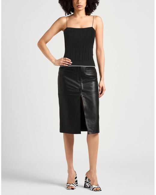 Jacquemus Black Top Viscose, Elastane