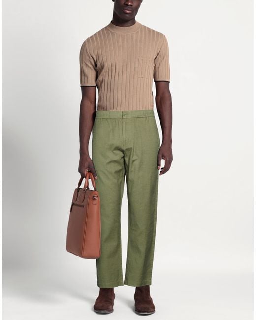 Thinking Mu Green Pants Cotton for men