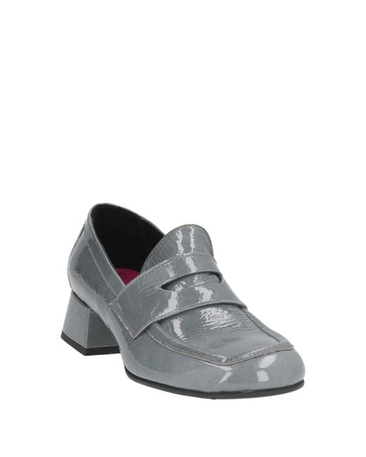 Bruglia Gray Loafers Leather