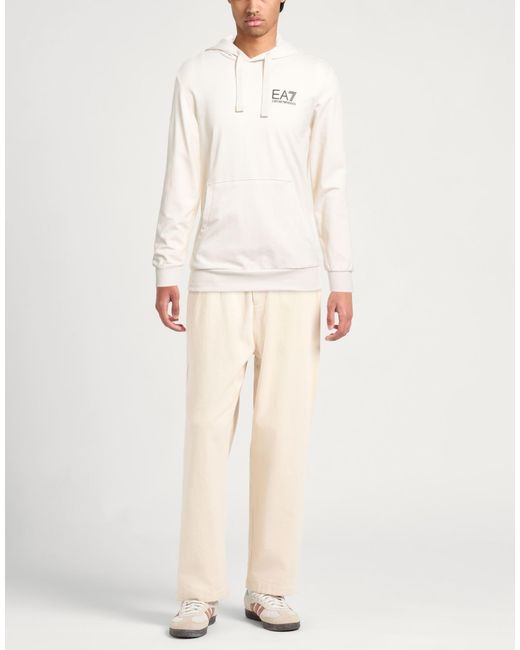 EA7 White Sweatshirt for men