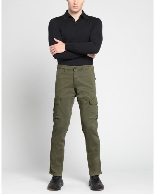 Lyle & Scott Green Trouser for men