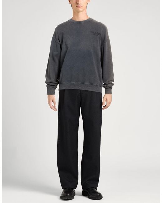 Just Cavalli Gray Sweatshirt Cotton for men
