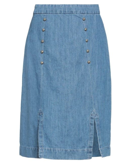 Gonna Jeans di 7 For All Mankind in Blue