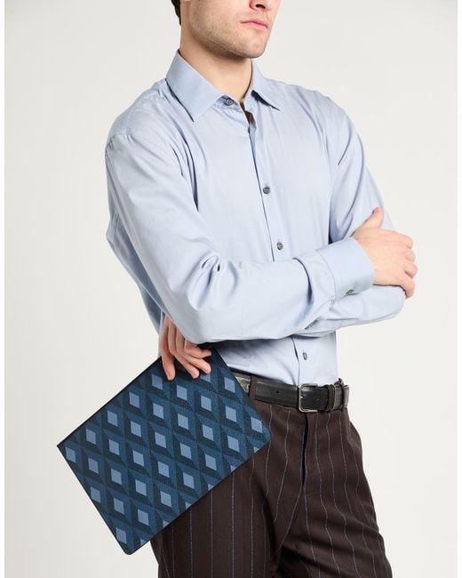 Dunhill Blue Handbag for men