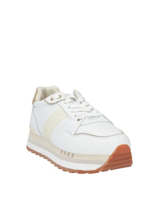 Blauer White Trainers