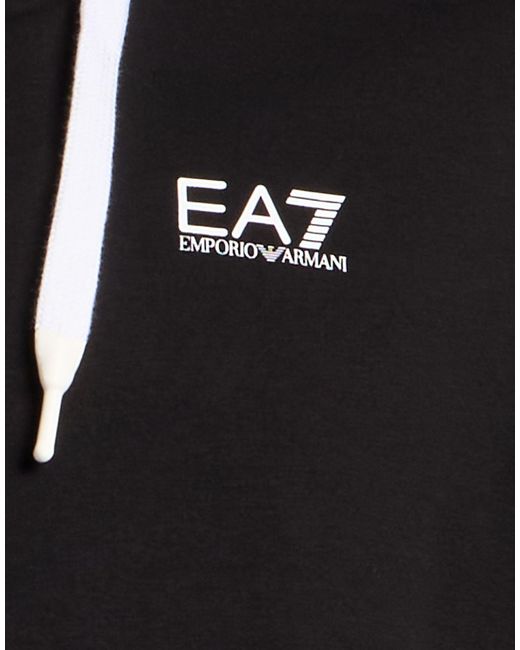 EA7 Black Sweatshirt for men