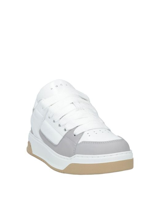 Hogan White Sneakers Leather