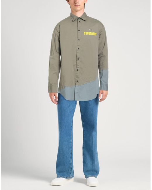 DSquared² Gray Shirt for men