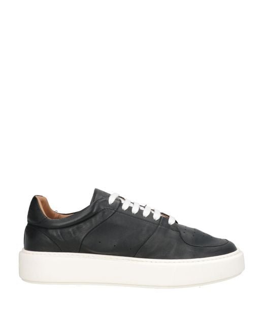 Testoni Men's Black Sneakers