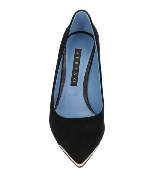 Albano Blue Pumps Leather