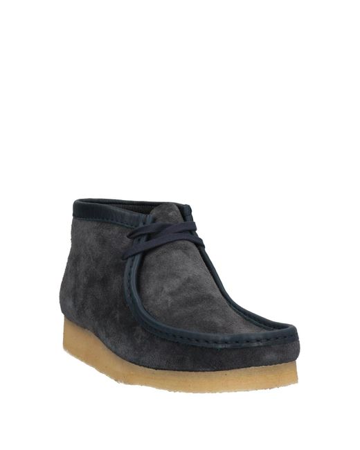 Clarks Blue Ankle Boots for men