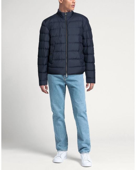 Woolrich Blue Puffer Polyester for men