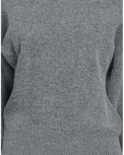 Pinko Gray Sweater Polyamide, Viscose, Wool, Elastane