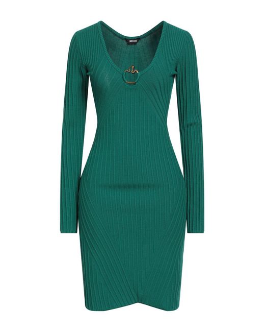Just Cavalli Green Mini Dresses