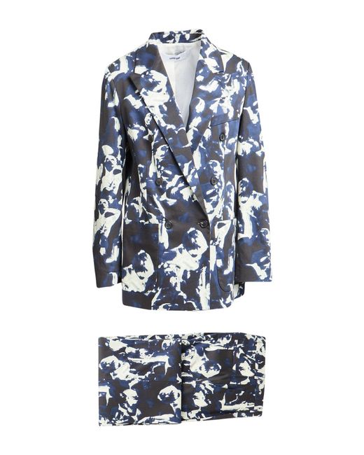 Grifoni Blue Suit Cotton, Elastane