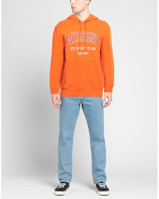 Missoni Orange Sweatshirt for men
