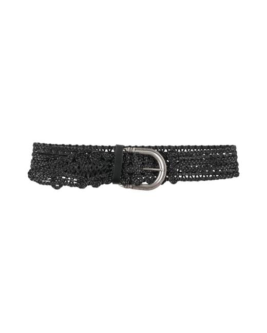 Etro Black Belt Leather
