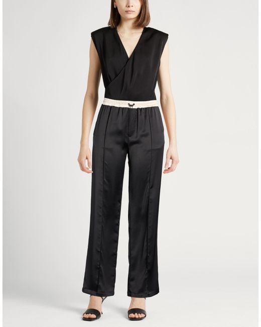 Roberto Collina Black Pants Polyester