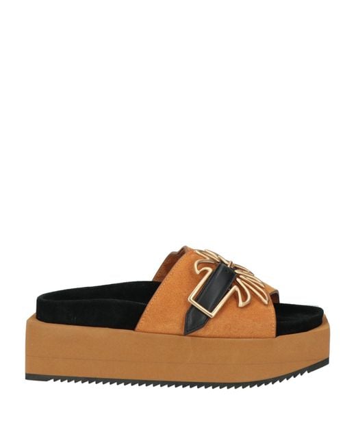 Palm Angels Brown Sandals
