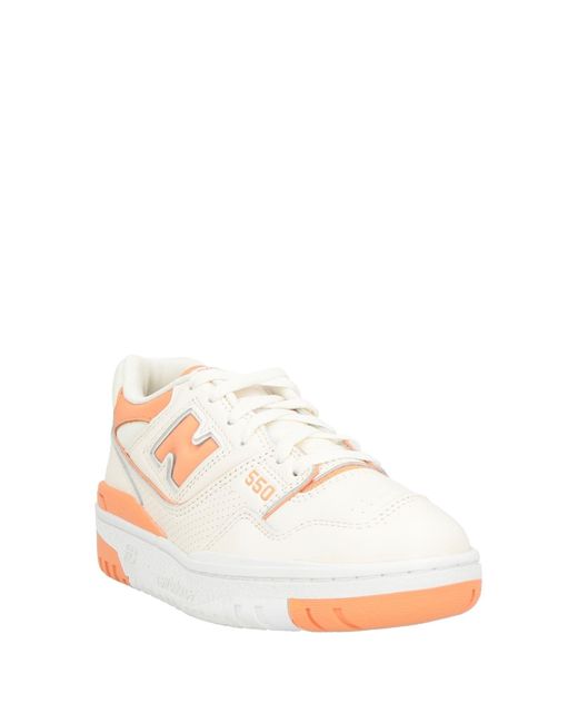 New Balance White Trainers