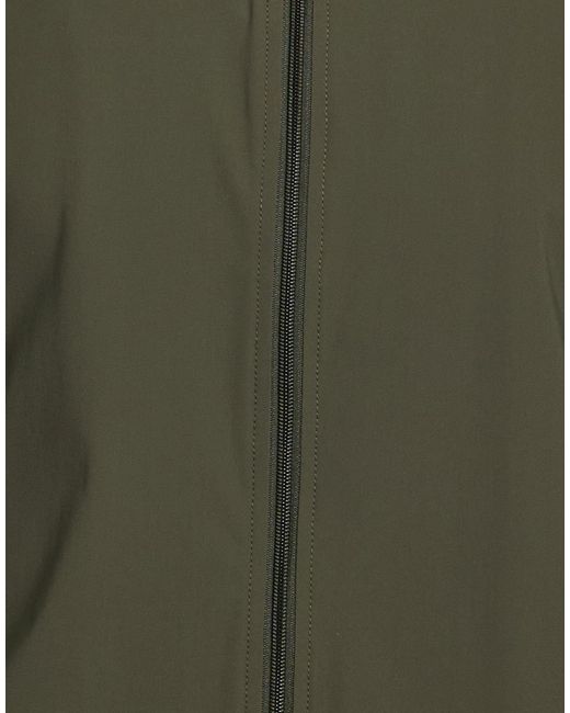 Cruna Green Dark Jacket Polyamide, Elastane for men