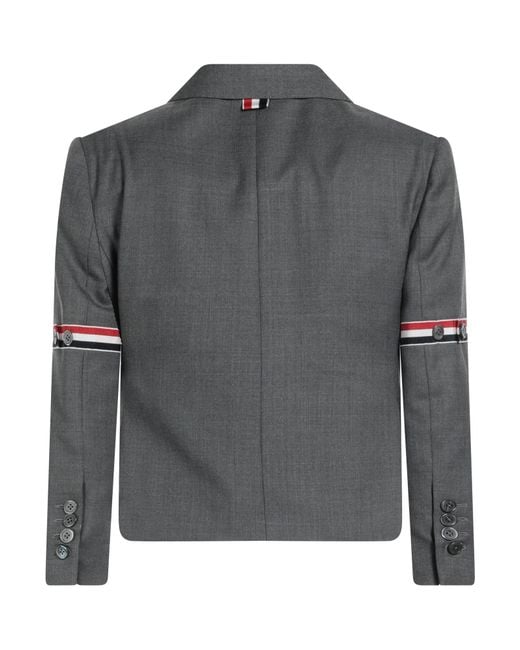 Thom Browne Gray Suit Jacket