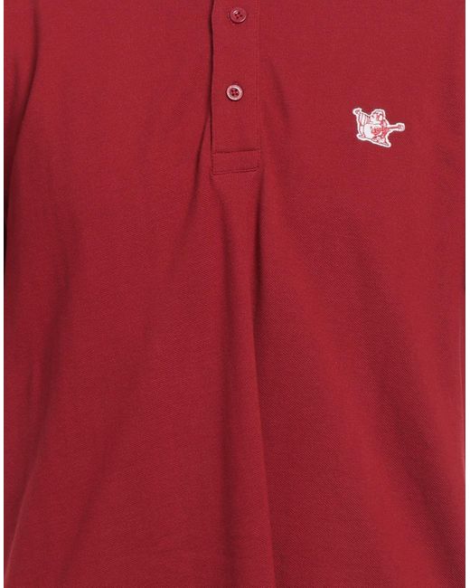 True Religion Red Polo Shirt for men