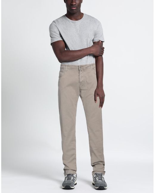 Jacob Cohen Gray Pants Modal, Cotton, Elastane, Polyester for men