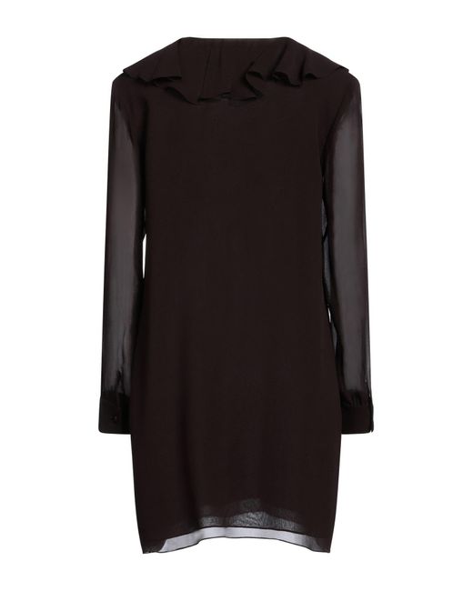 Céline Black Mini Dress Silk