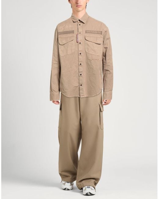 DSquared² Hemd in Natural für Herren