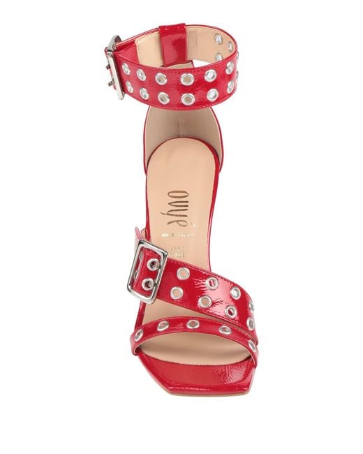 Ovyè Red Sandals