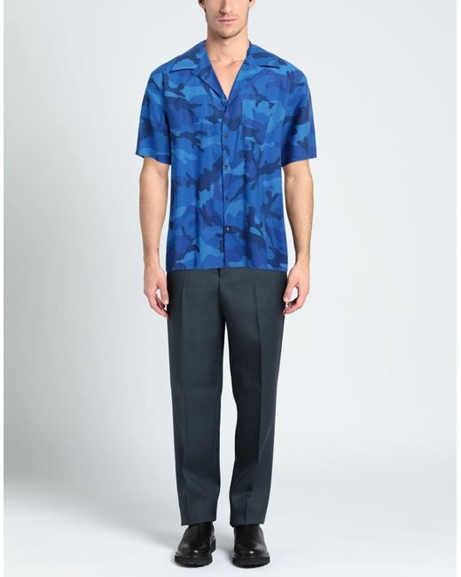 Valentino Garavani Blue Shirt for men