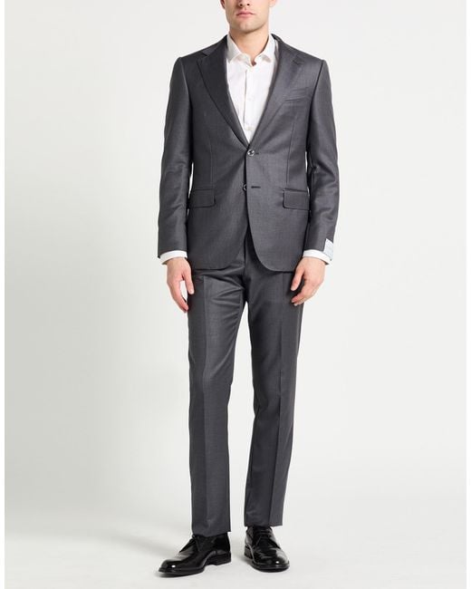 Caruso Gray Suit for men