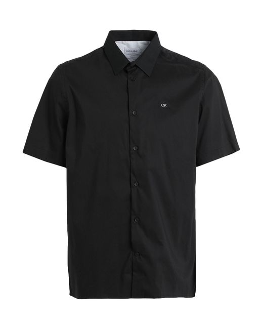 Camicia di Calvin Klein in Black da Uomo
