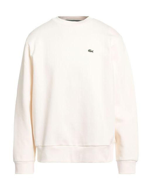 Sudadera Lacoste de hombre de color White