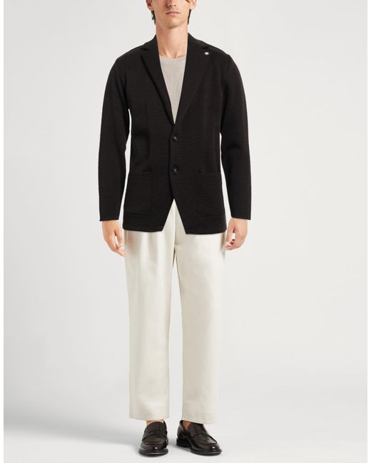 Manuel Ritz Black Blazer for men