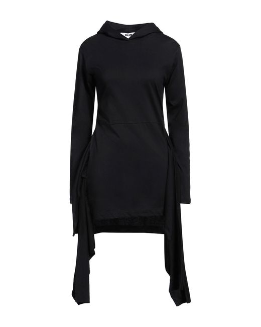 MSGM Black Mini Dress