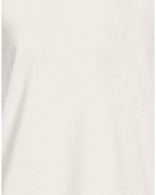Alpha Studio White Turtleneck