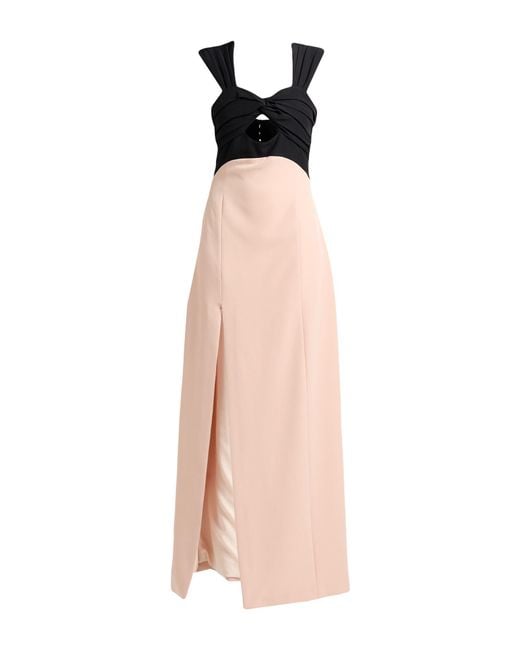 Jijil Pink Blush Maxi Dress Polyester, Elastane