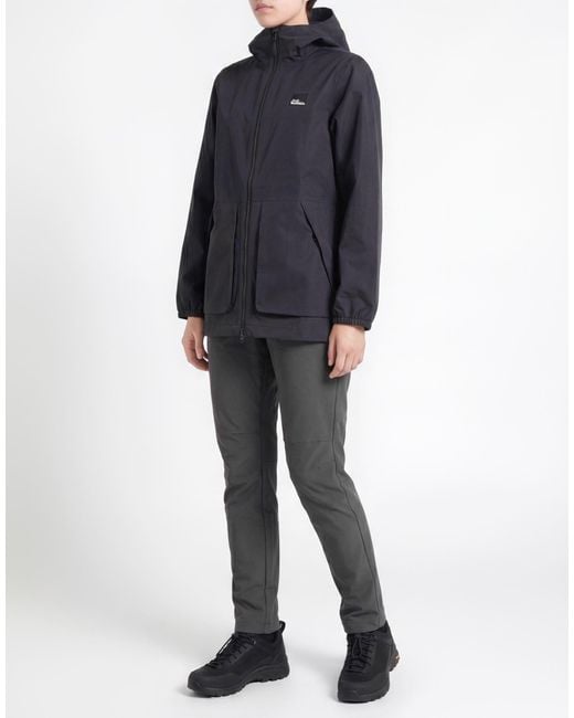 Jack Wolfskin Blue Overcoat & Trench Coat Polyester