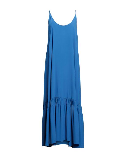 Semicouture Blue Maxi Dress