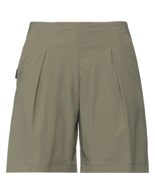 Rrd Green Shorts & Bermuda Shorts Polyamide, Elastane