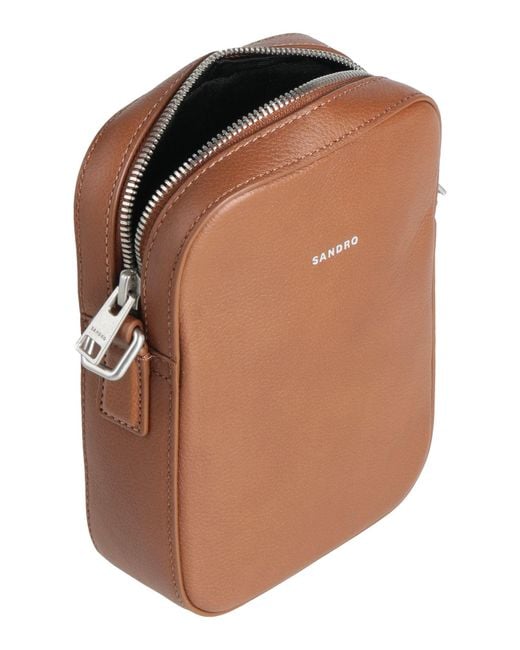 Borse A Tracolla di Sandro in Brown da Uomo