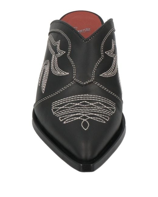 Sonora Boots Black Mules & Clogs