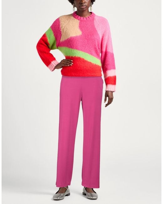 Pennyblack Pink Pants Viscose, Elastane