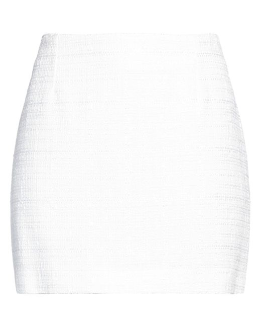 Tagliatore 0205 White Mini Skirt